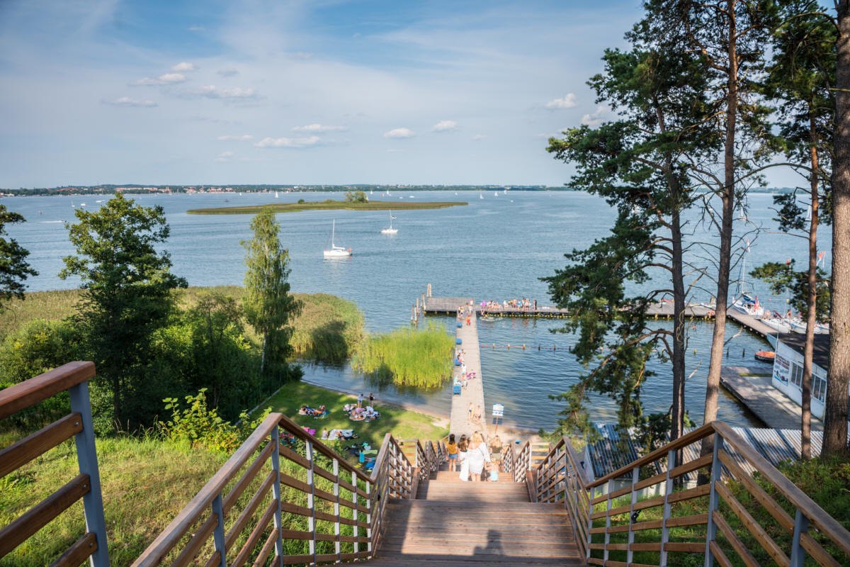RESORT NIEGOCIN rekreationscenter Wilkasy Masuriske søer i Polen 14