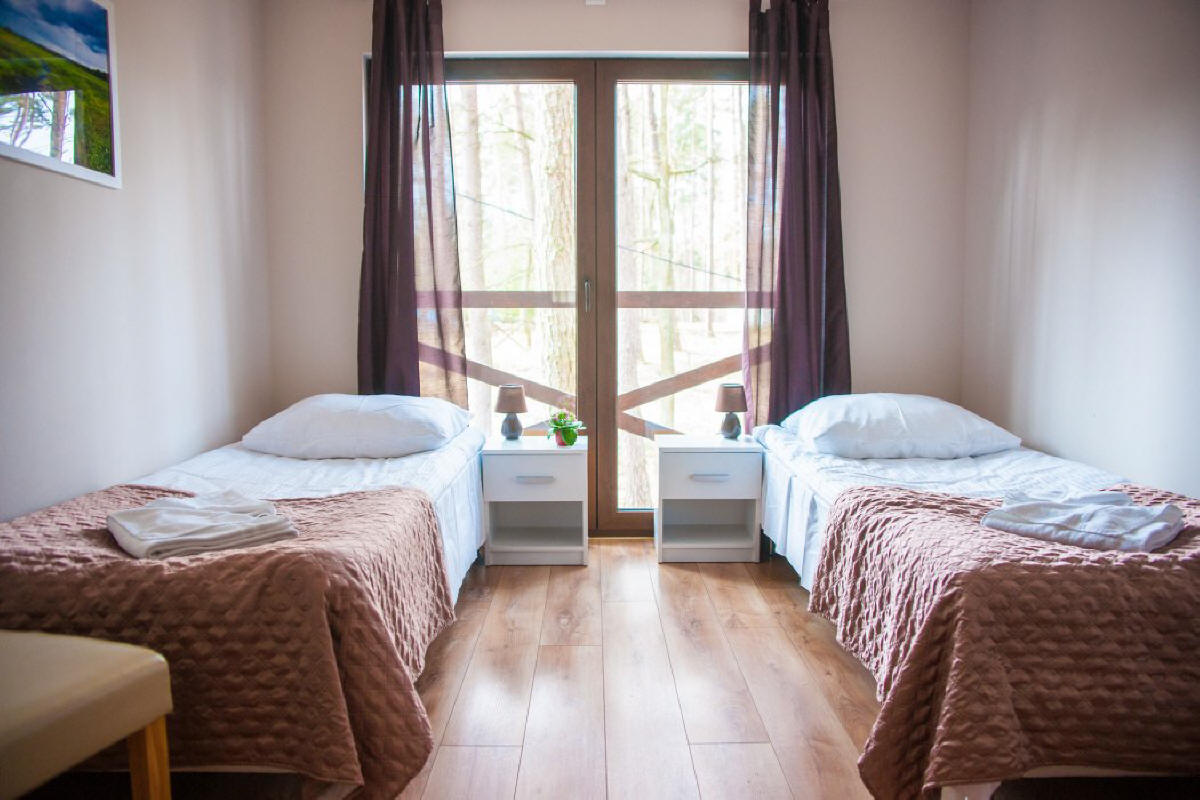 RESORT NIEGOCIN rekreationscenter Wilkasy Masuriske søer i Polen 21